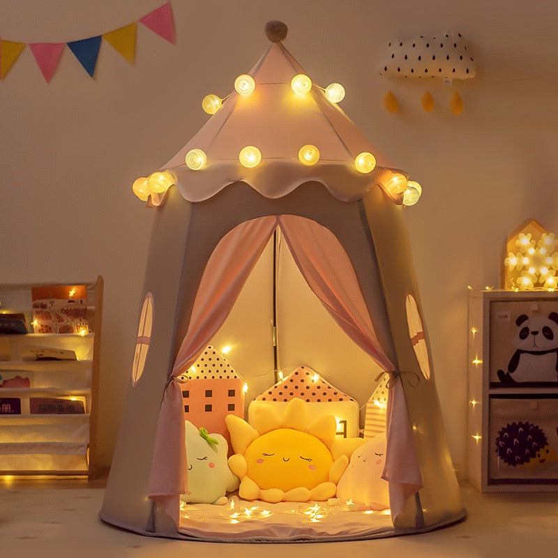 兒童蒙古包公主城堡帳篷豪華組 Kids Mongolian Yurt Castle Tent Deluxe Set