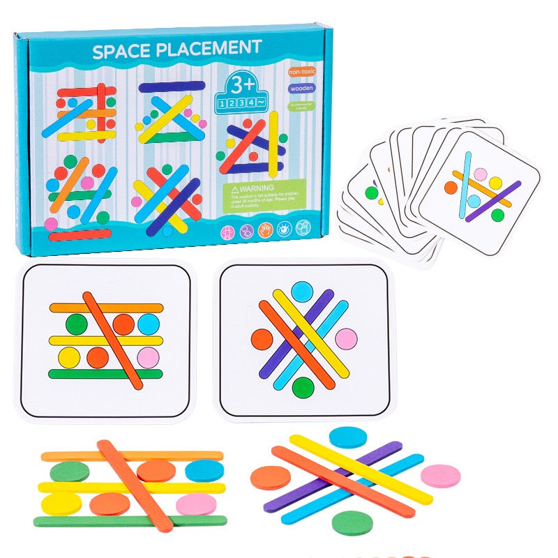 木質空間放置玩具 Wooden Placement Toy