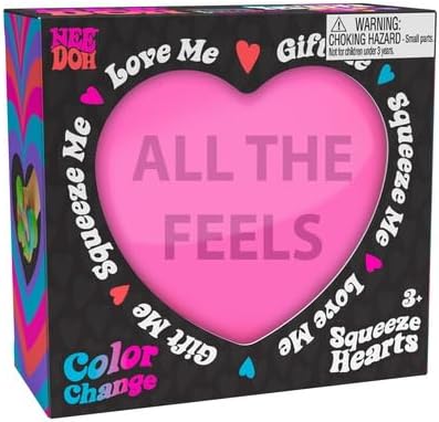 NeeDoh 變色愛心紓壓球 Color Change Squeeze Heart