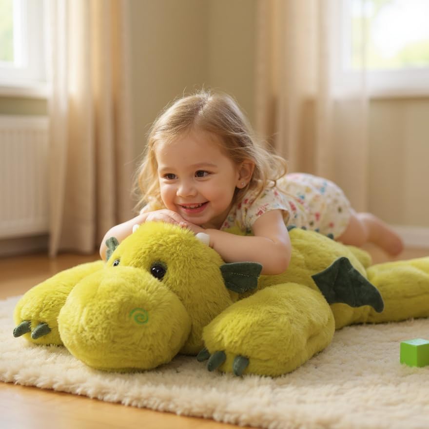 重量感安撫龍寶寶絨毛玩偶 Weighted Dragon Plush