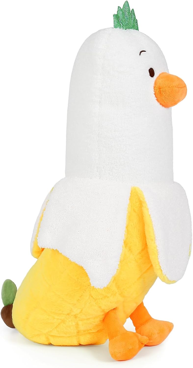 PEACH CAT 香蕉鴨絨毛擢擁抱枕 Banana Duck Hugging Pillow