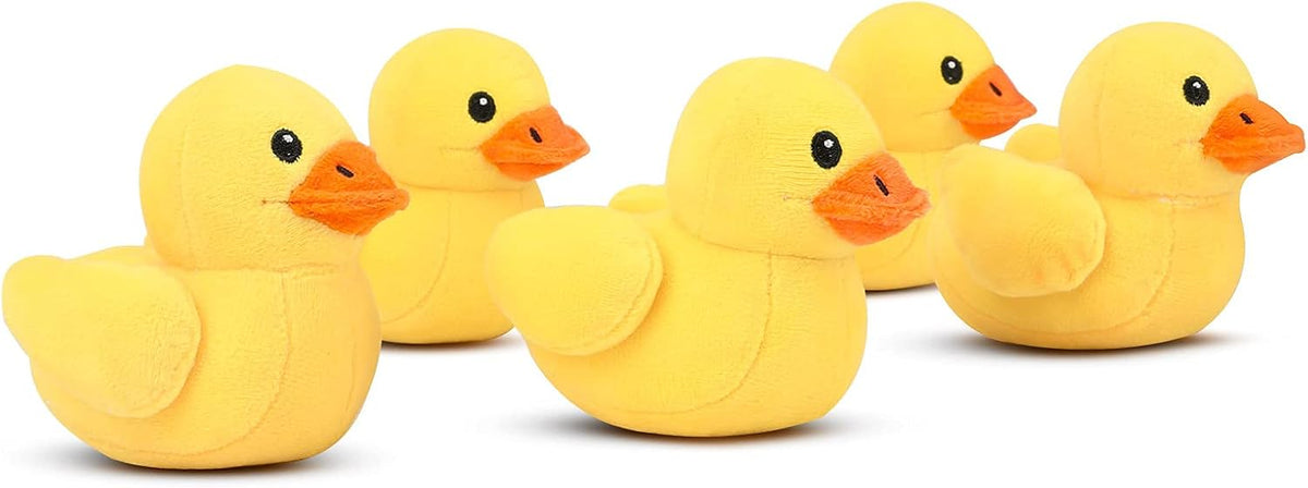 鴨媽媽與五隻小鴨 6入絨毛玩偶組 Five Little ducks 6-Pack Plush Set