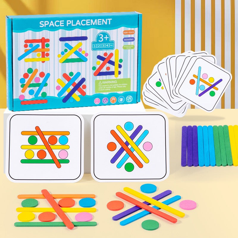 木質空間放置玩具 Wooden Placement Toy