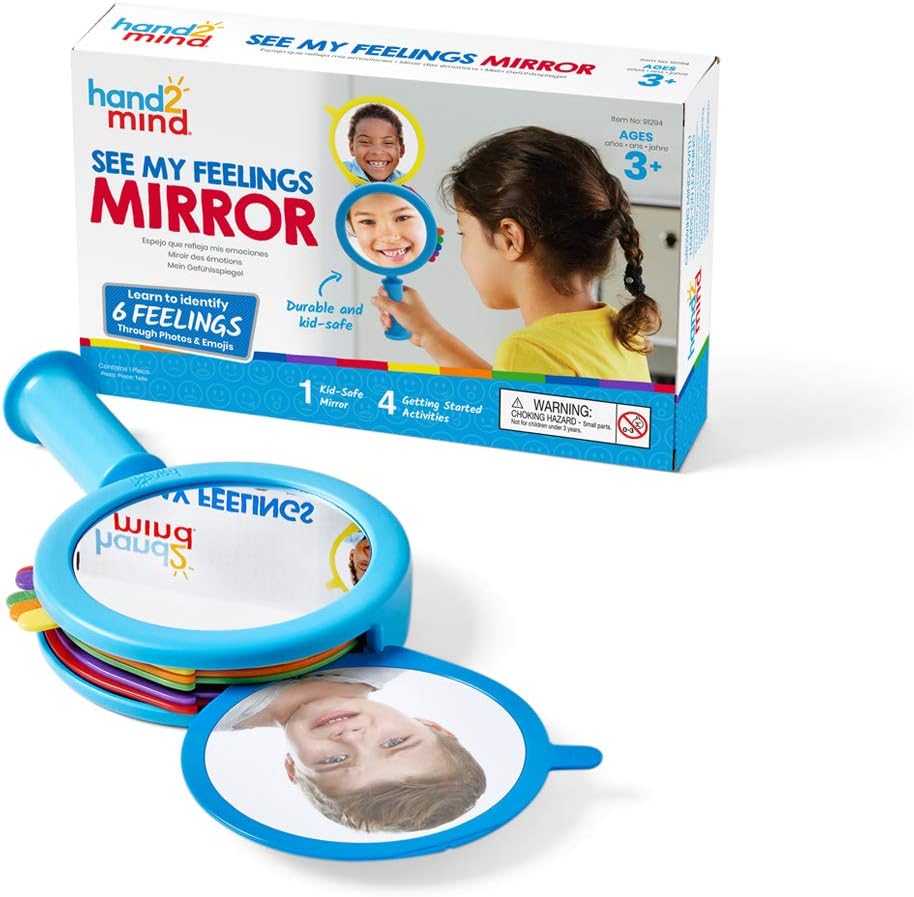 幼兒情緒認知鏡 Hand2mind See My Feelings Emotion kids Mirror