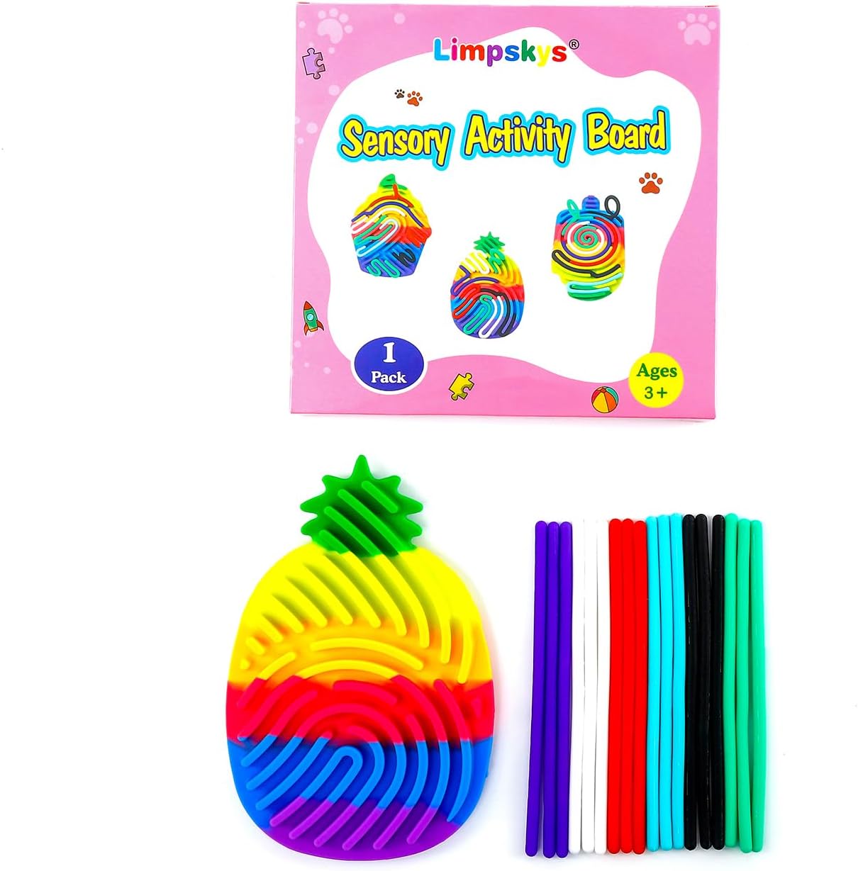 矽膠迷宮感官玩具 Sensory Activity Board