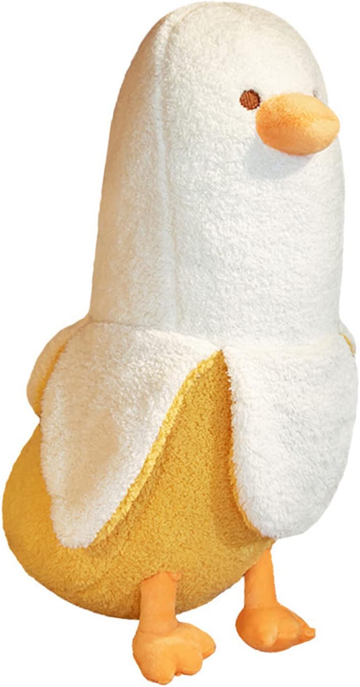 PEACH CAT 香蕉鴨絨毛擢擁抱枕 Banana Duck Hugging Pillow