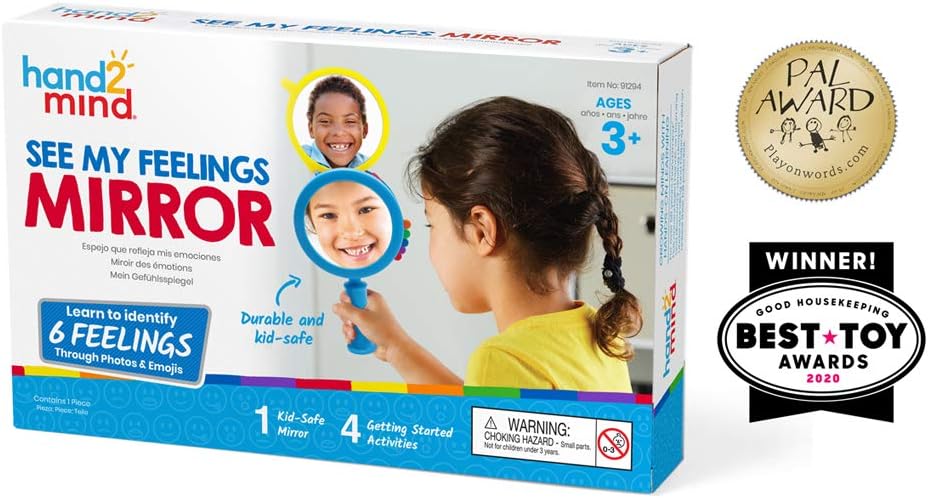 幼兒情緒認知鏡 Hand2mind See My Feelings Emotion kids Mirror