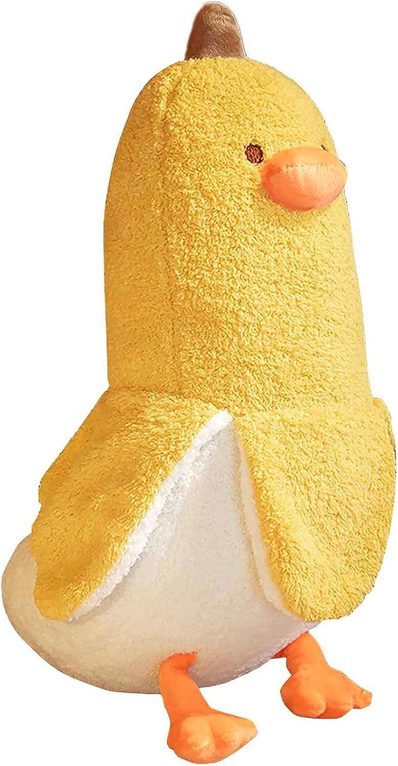 PEACH CAT 香蕉鴨絨毛擢擁抱枕 Banana Duck Hugging Pillow