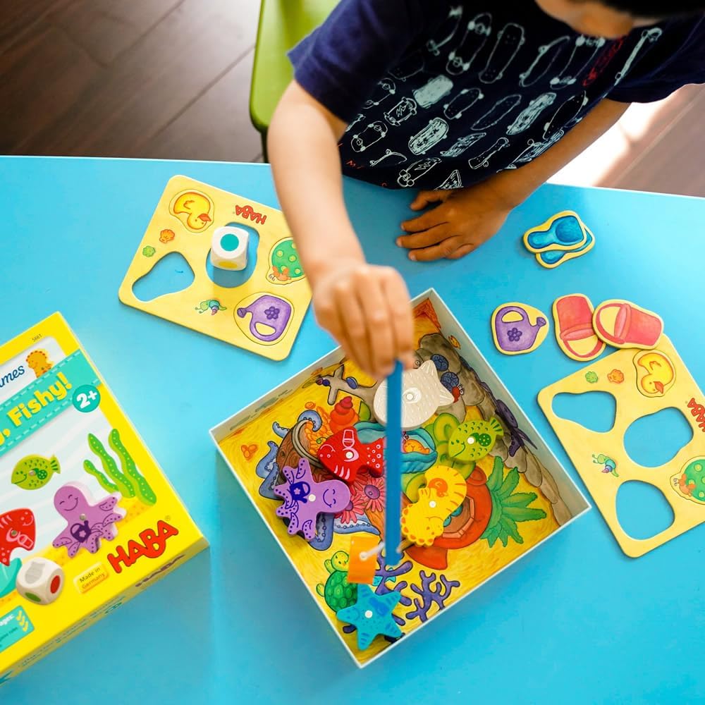 HABA 我的第一個遊戲 - 魚兒魚兒水中游 My Very First Games - Here Fishy Fishy