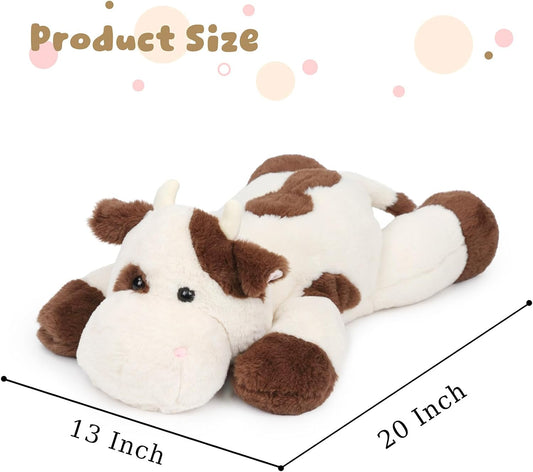 重量感安撫紅熊貓絨毛玩偶 Weighted Cow Plus