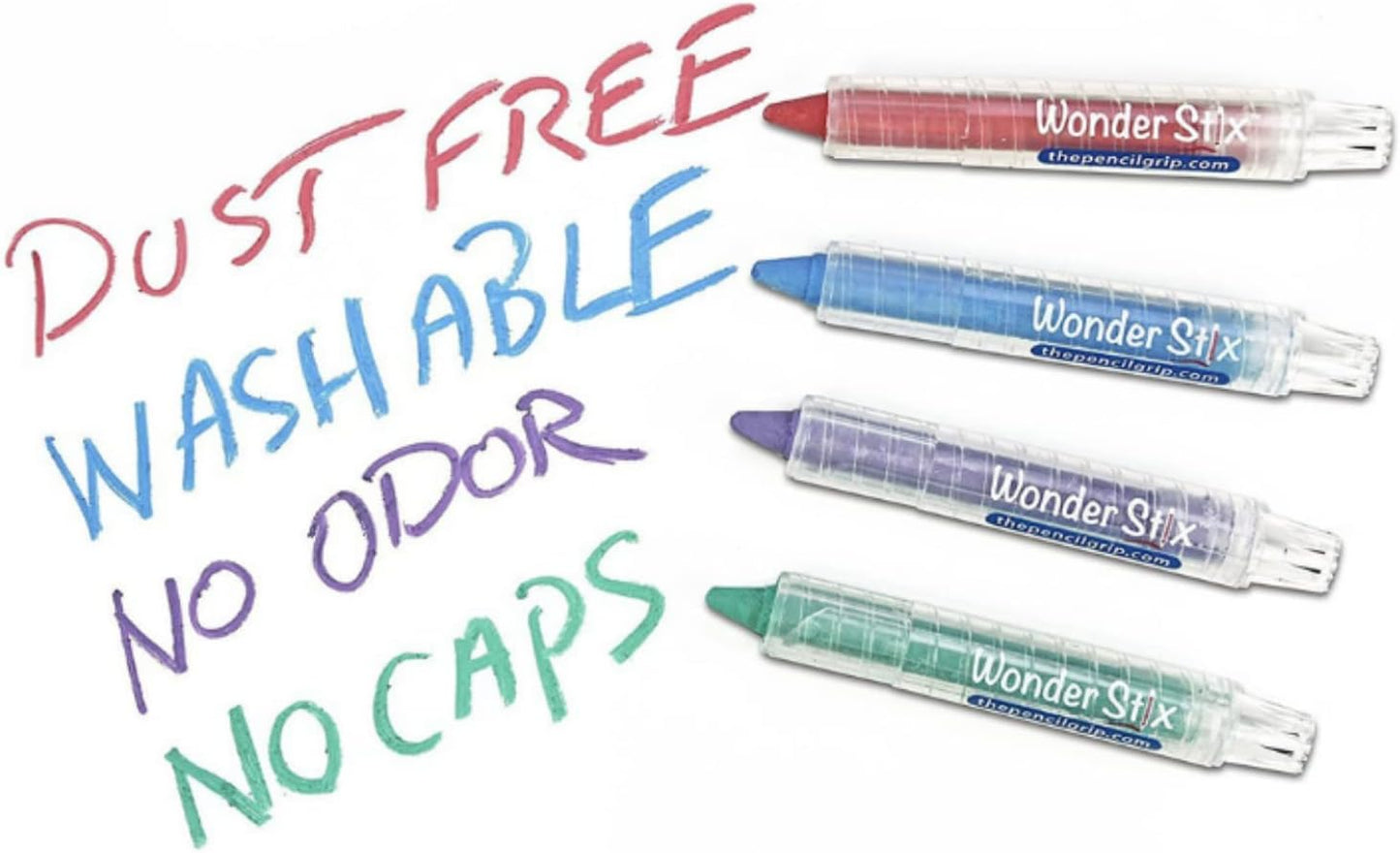 Wonder Stix 無塵粉彩蠟筆 12色/ 24色 Dustless Chalk Crayons 12/ 24 Pastel Colors