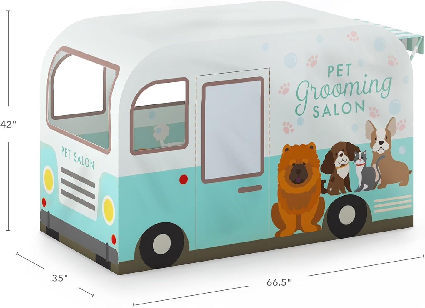 Martha Stewart 兒童寵物美容車遊戲帳篷 Pet Grooming Van Play Tent