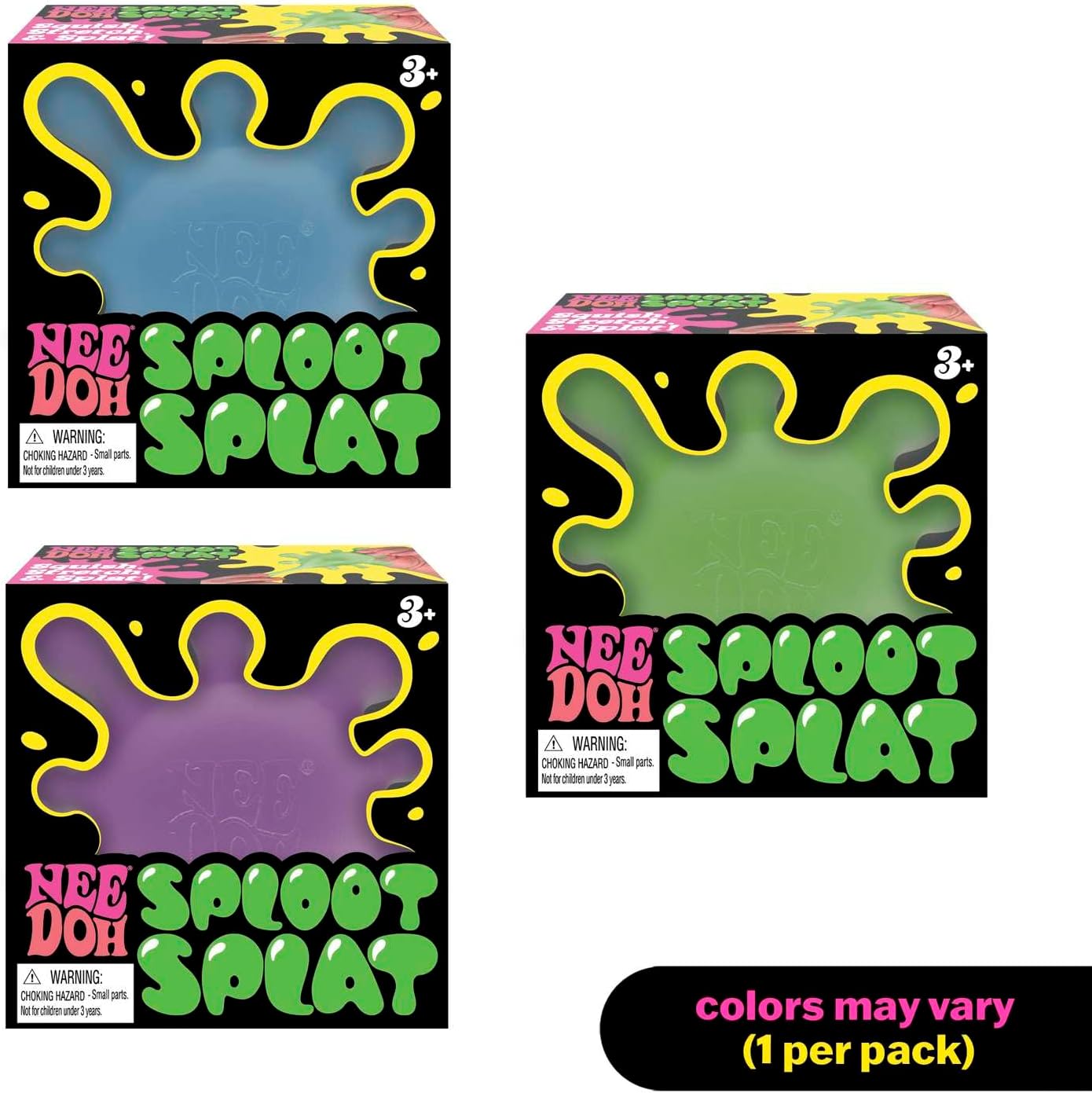 NeeDoh 奇幻觸感軟泥怪  SplootSplat Sensory Toy