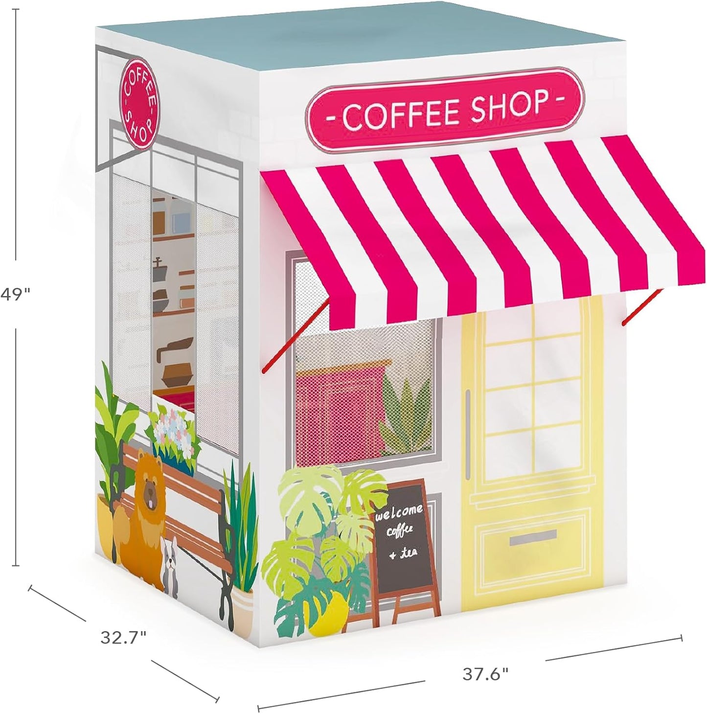 Martha Stewart 兒童咖啡館遊戲帳篷 Kids' Cafe Play Tent