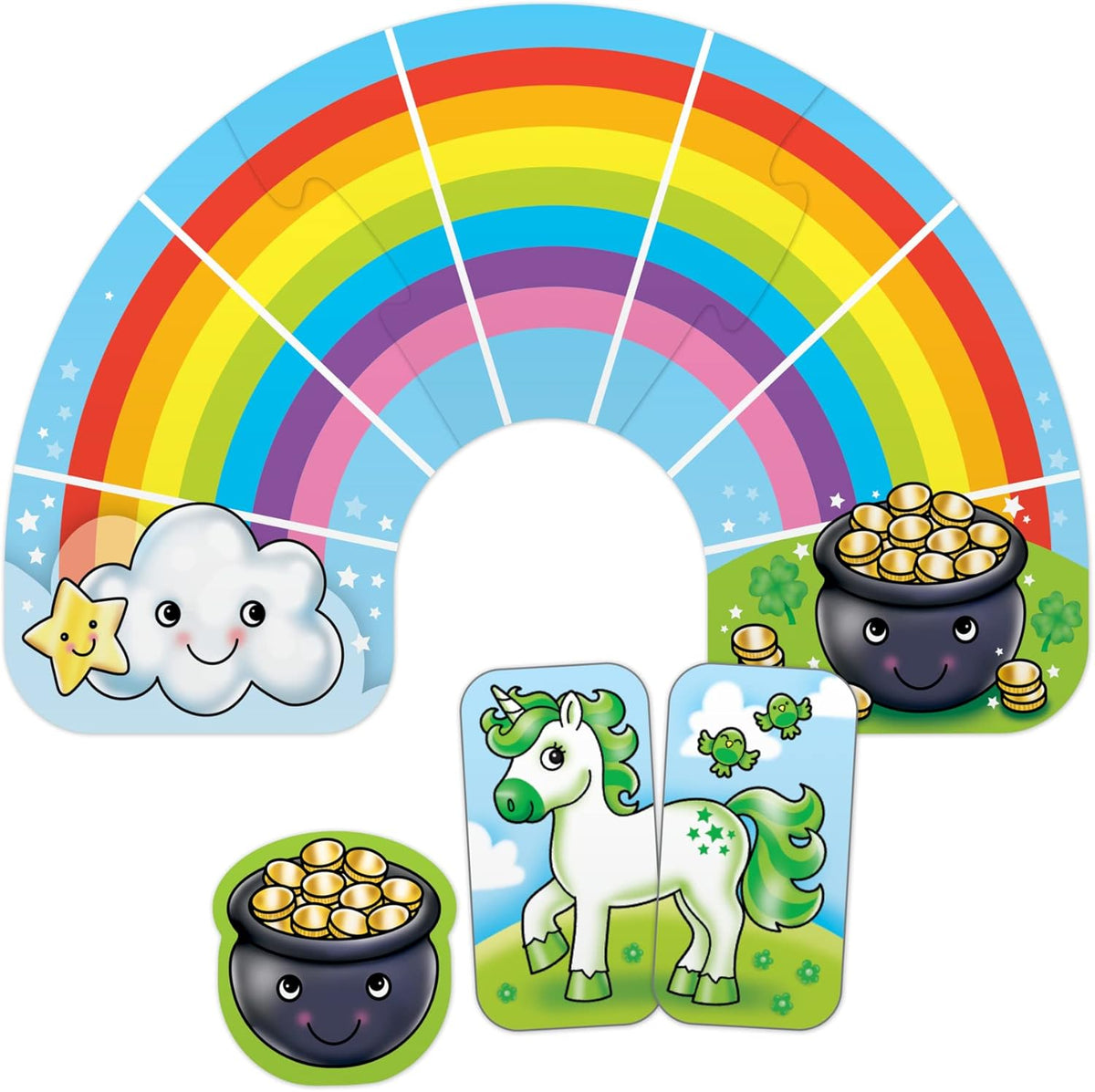 ORCHARD TOYS 彩虹獨角獸遊戲 Rainbow Unicorns Game