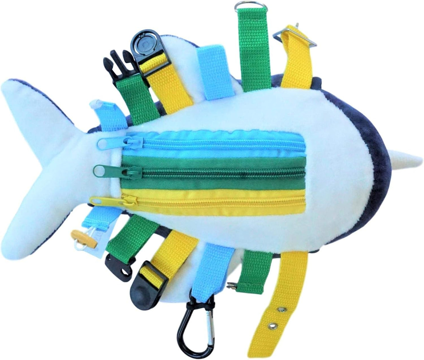 SENSORY4U 獨角鯨扣鈕感統玩偶 Narwhal Buckle Buddy
