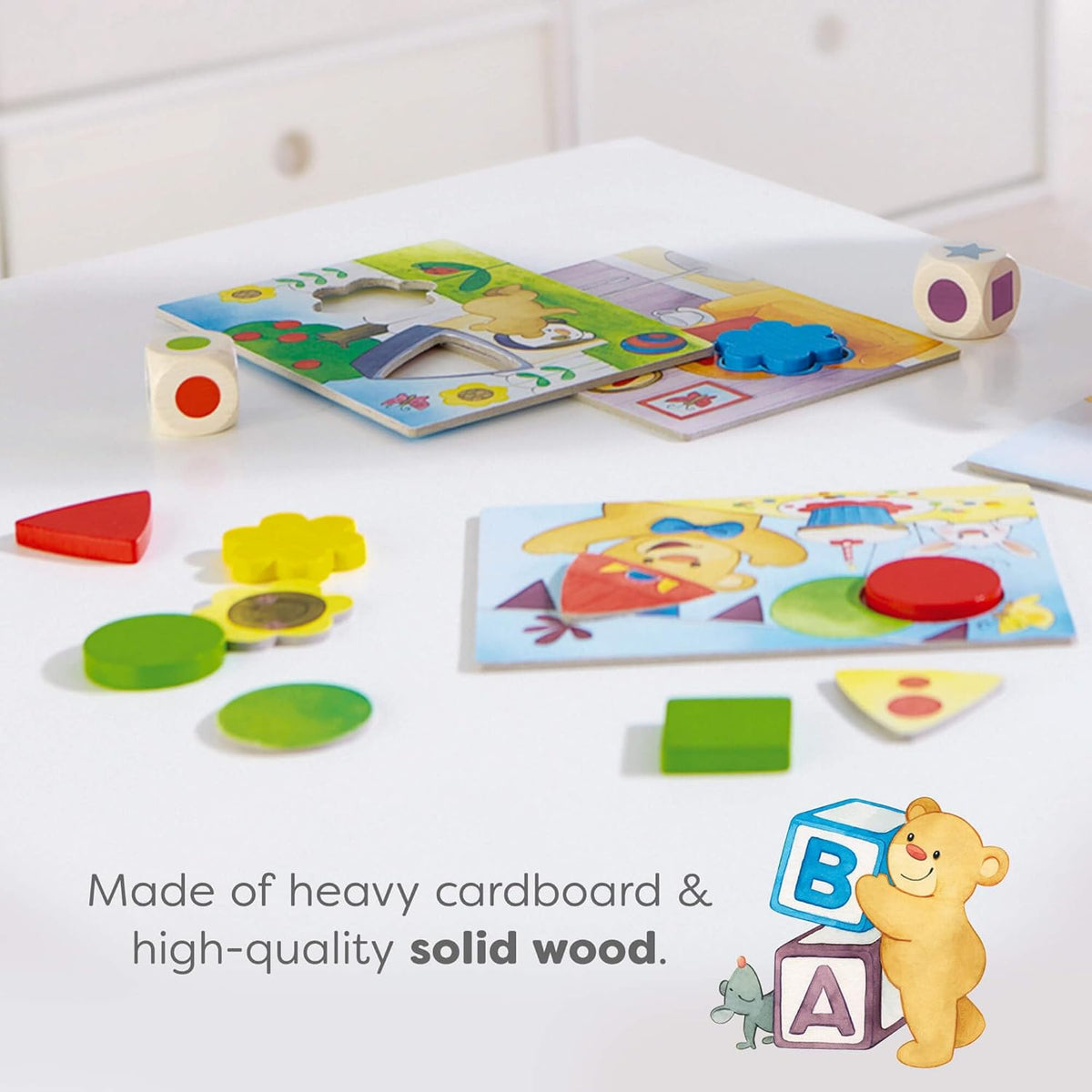HABA 我的第一個遊戲 - 泰迪熊的顏色與形狀 My Very First Games - Teddy’s Colors & Shapes