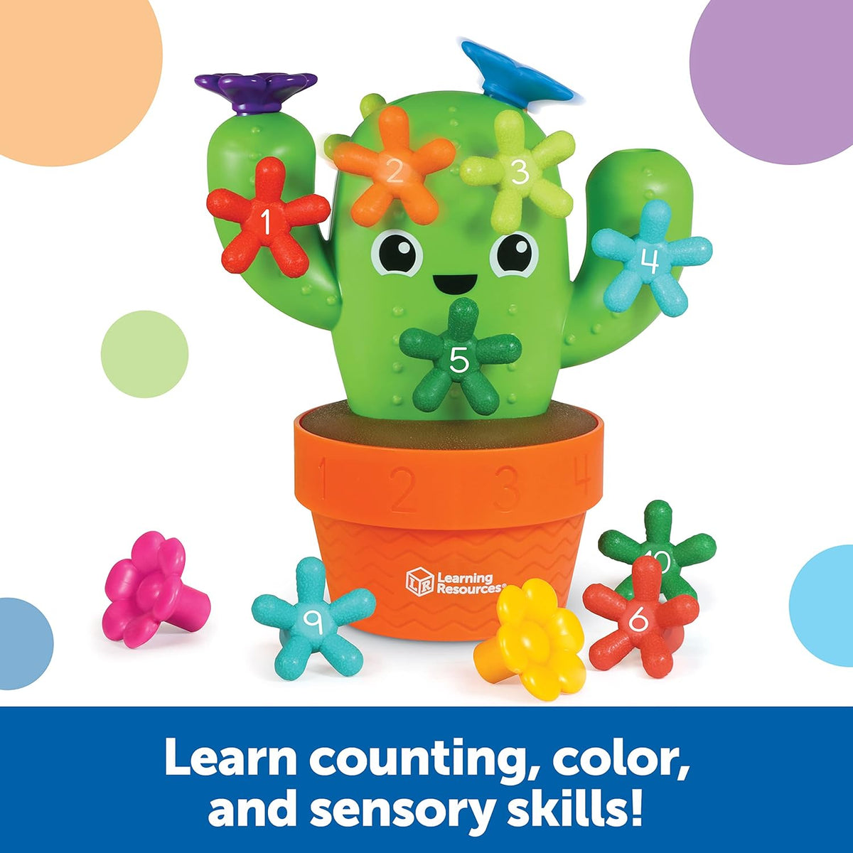 Learning Resources 卡洛斯數數仙人掌 Carlos Pop & Count Cactus