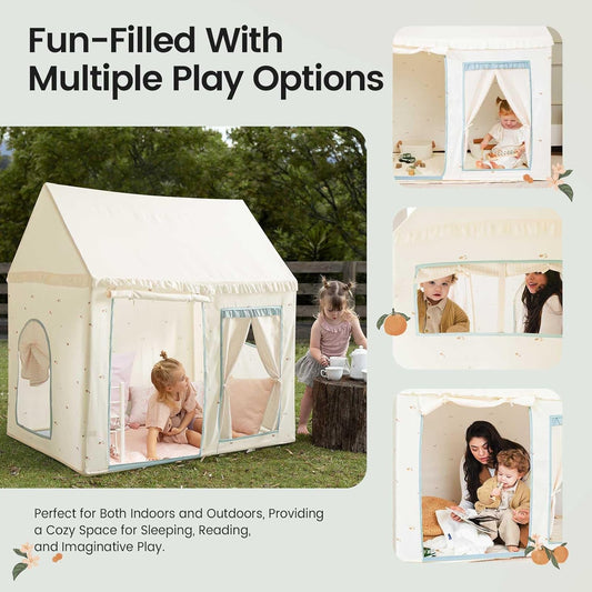 Tiny Land 藍白遊戲帳篷 Blue & White Play Tent