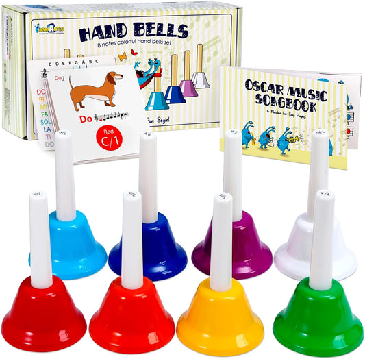 MiniArtis 兒童手搖鈴套裝 Kids Hand Bells Set