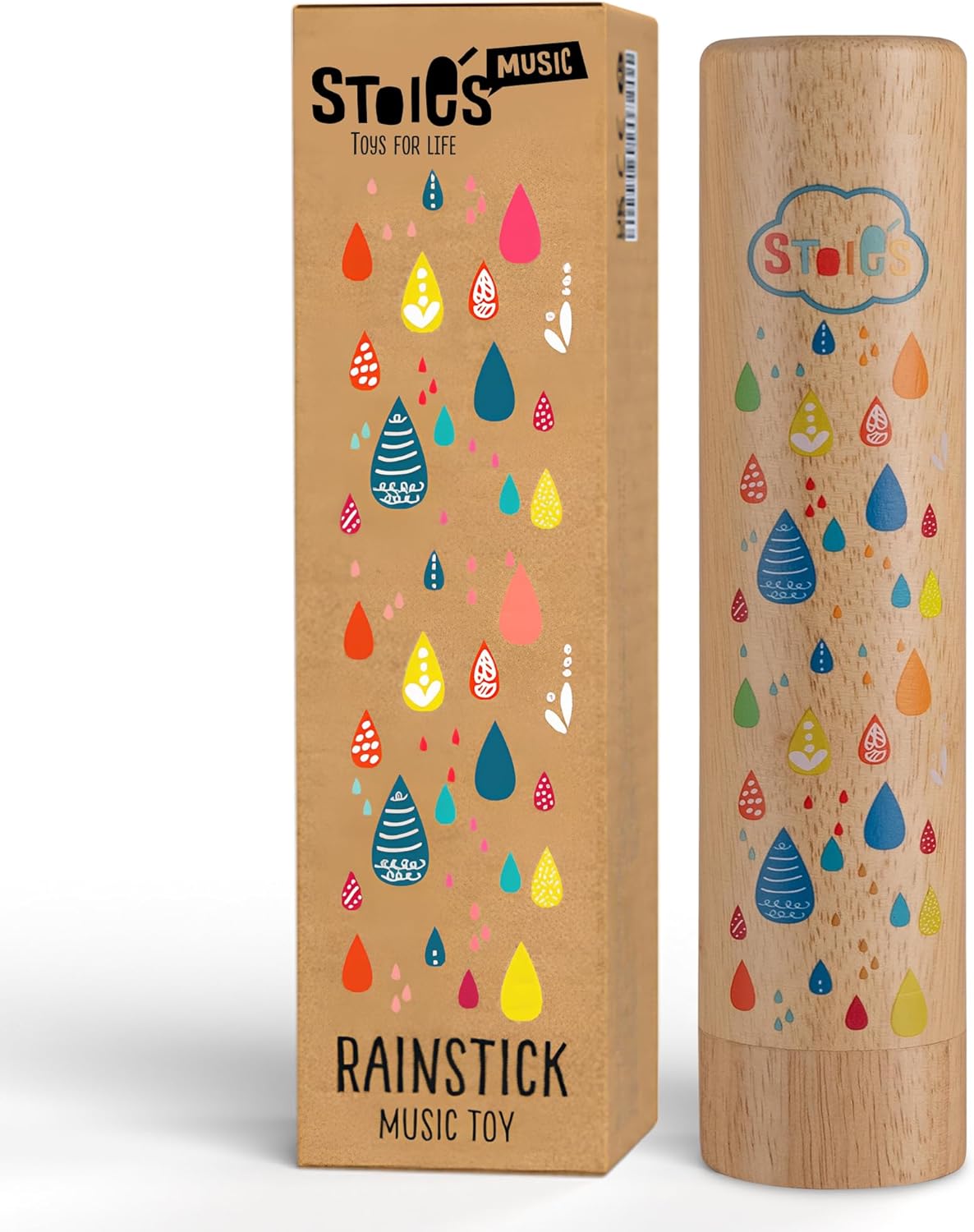 Stoie's 木製雨聲棒 Wooden Rain Stick