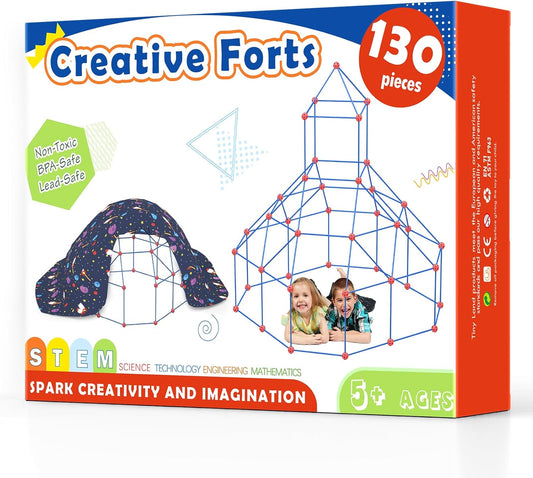 Tiny Land 城堡搭建套組 130件 Fort Builder Kit 130-Piece