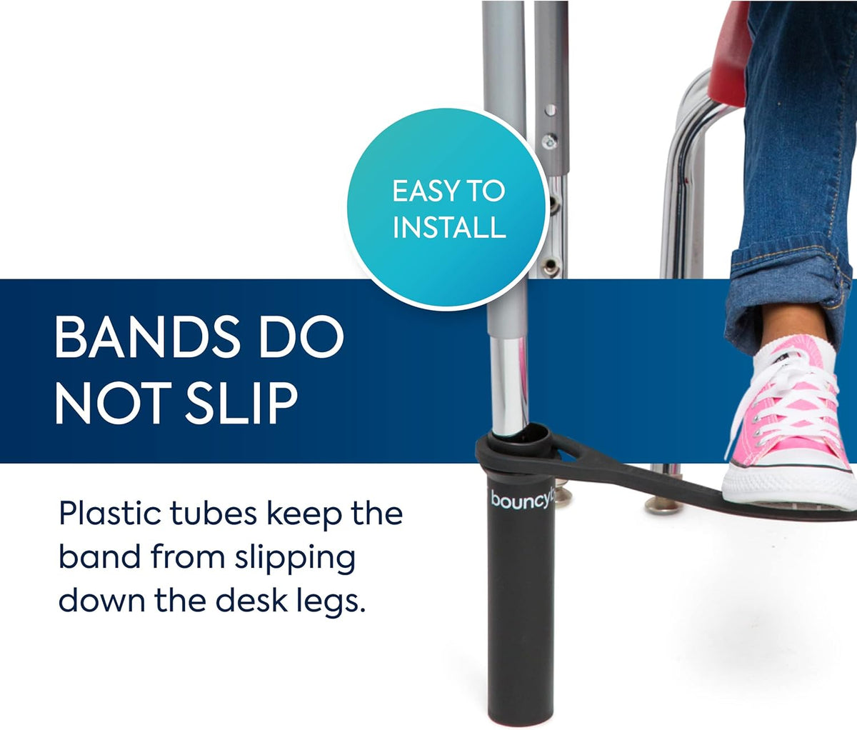Bouncyband 彈力桌腳帶 1組入 Desk Bands 1PCS