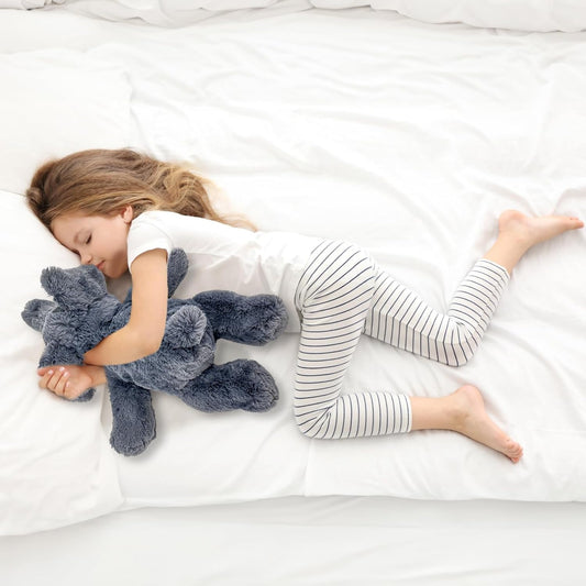 16吋 2磅灰色大象加壓玩偶 16" 2lbs Gray Elephant Weighted Stuffed Animal