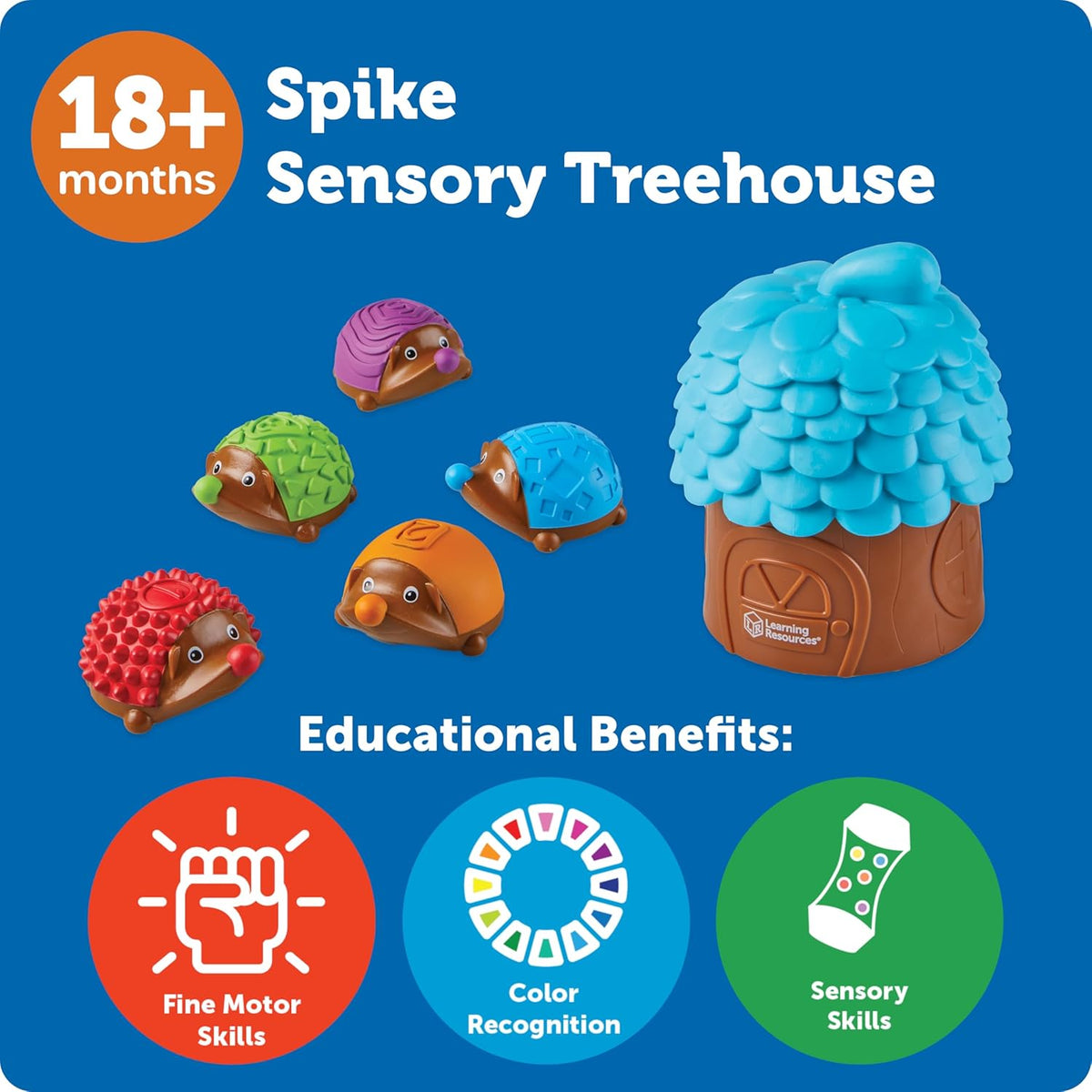 Learning Resources 刺蝟小尖峰感官樹屋 Spike Sensory Tree House