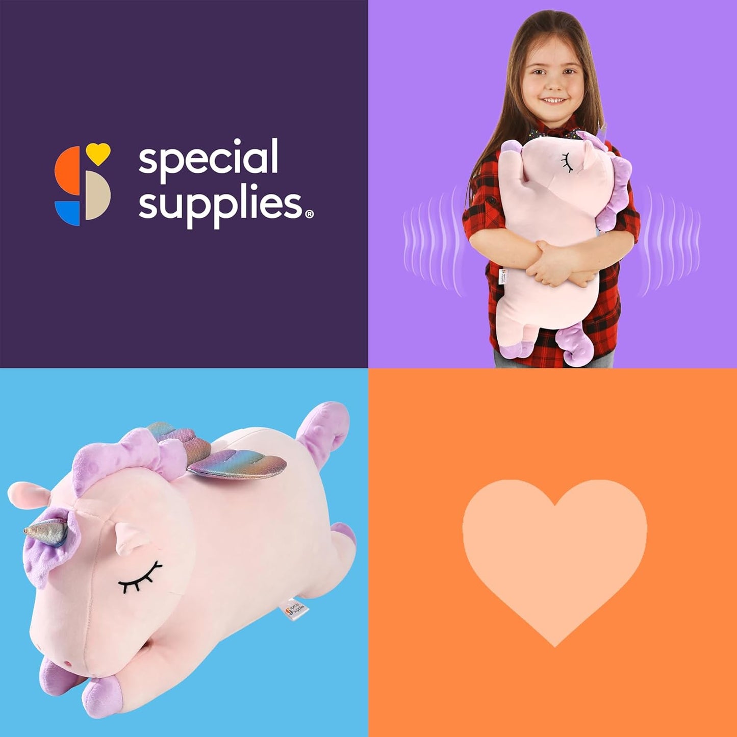 振動毛公仔(獨角獸) Special Supplies Vibrating Pillow (Unicorn)