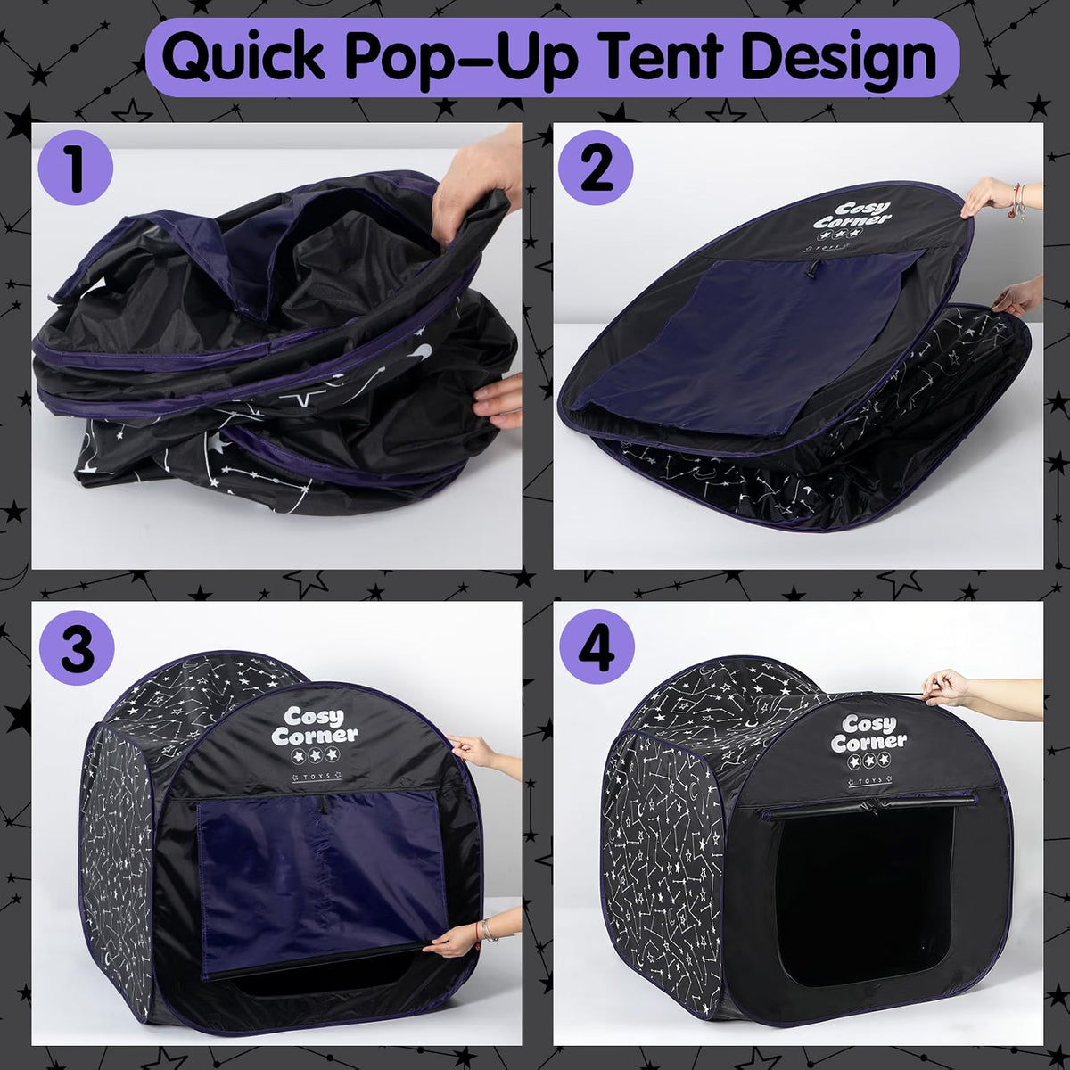 感統靜心帳篷 星空遮光小屋 Sensory Calm Down Tent