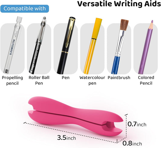 人體工學握筆器 3入組 Ergonomic Dual-Head Pencil Grips 3-Pack