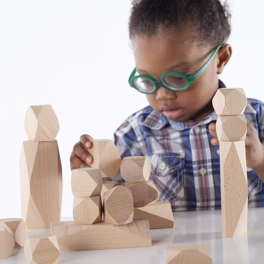 Guidecraft 木製立石積木組 Wood Stackers