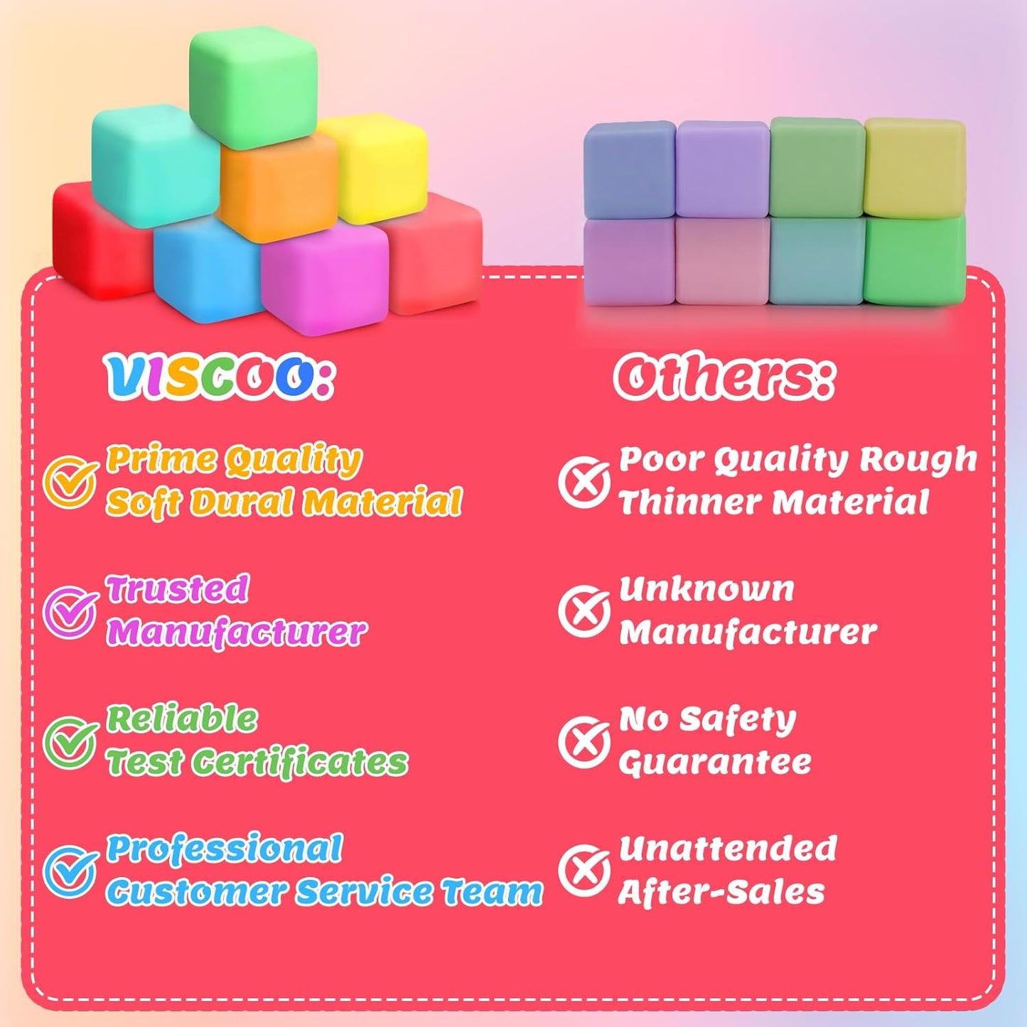 36入大容量舒壓立方組 36-Pack Stress Cubes Bulk Set