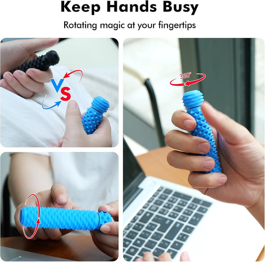 LESONG 旋轉尖刺減壓器 2入組 Rotating Spiky Grippie 2-Pack