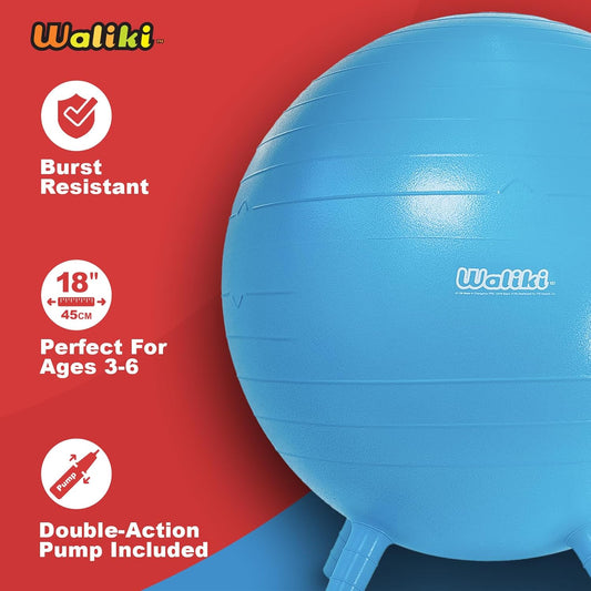 WALIKI 兒童足式瑜伽球椅 4張 Footed Yoga Ball Chair 4 PACK