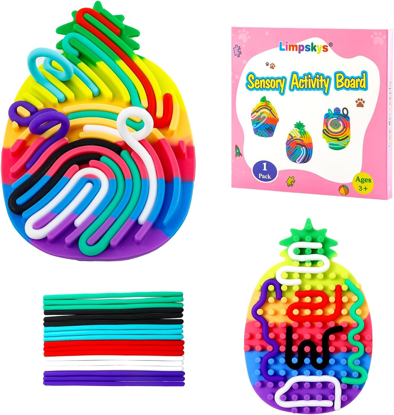 矽膠迷宮感官玩具 Sensory Activity Board