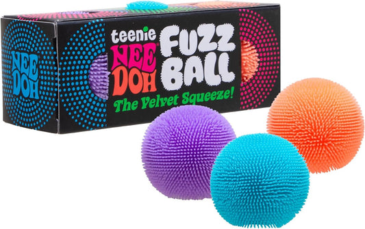 NeeDoh 迷你絨毛舒壓球三件組 Mini Fuzz Ball 3-Pack