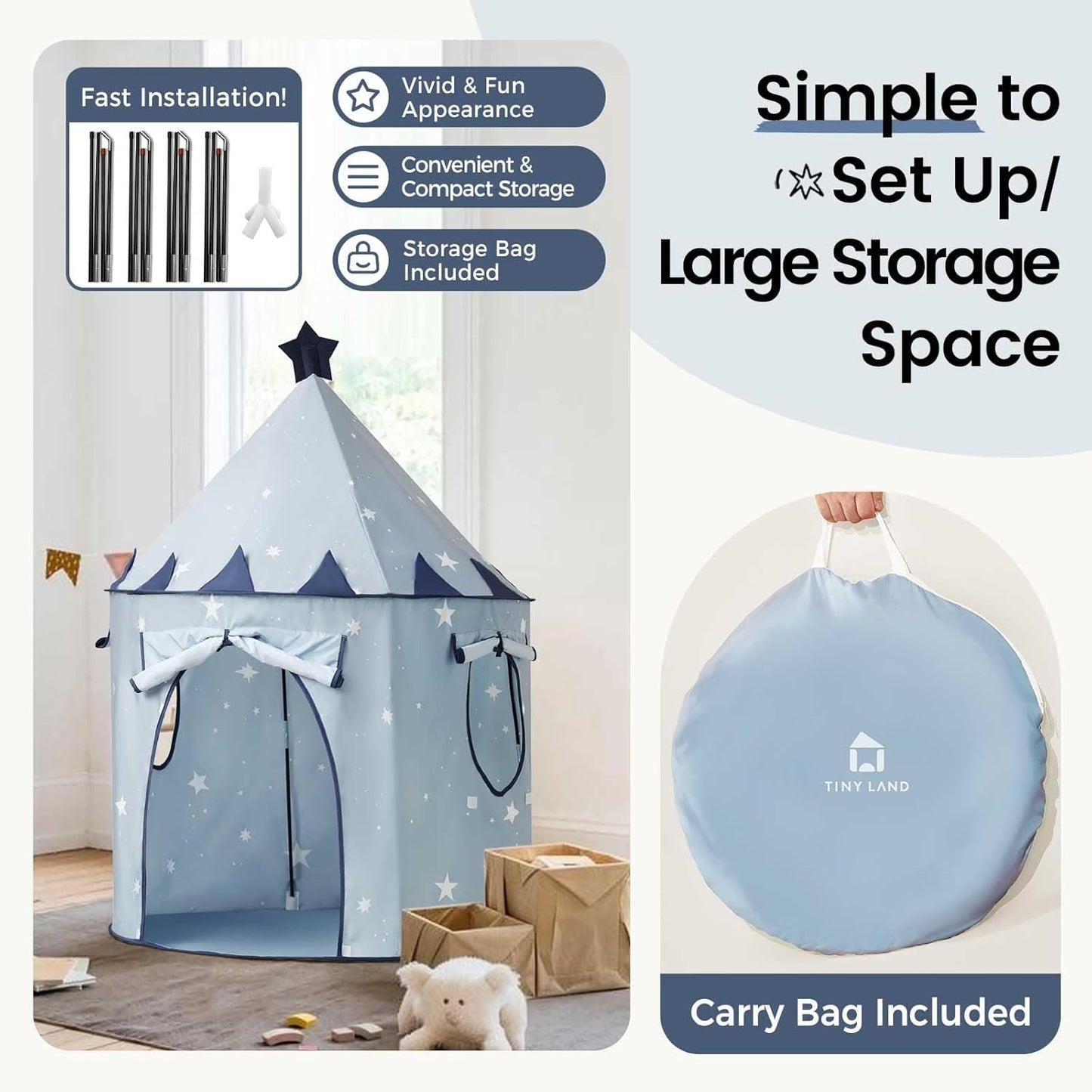 Tiny Land 星空遊戲帳篷 Starry Tent
