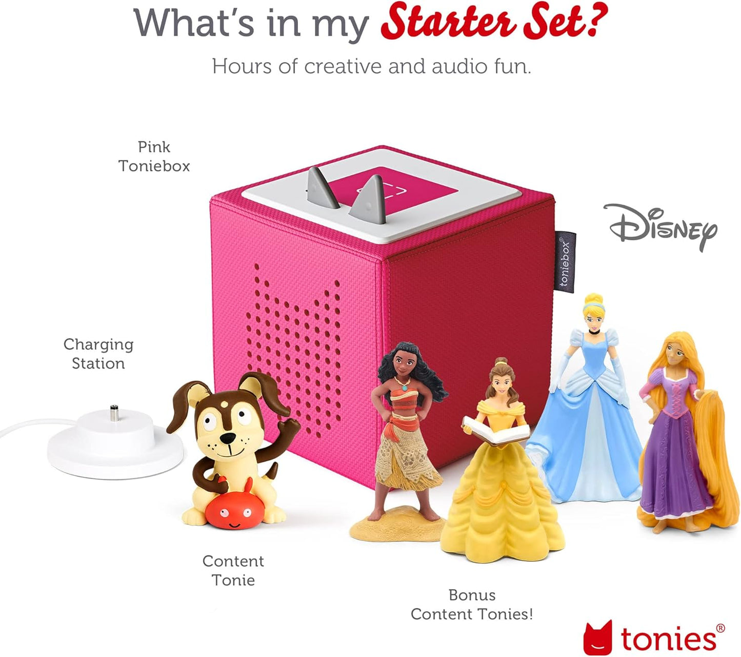 Toniebox 音頻播放器 迪士尼公主系列 Audio Starter Disney Princess