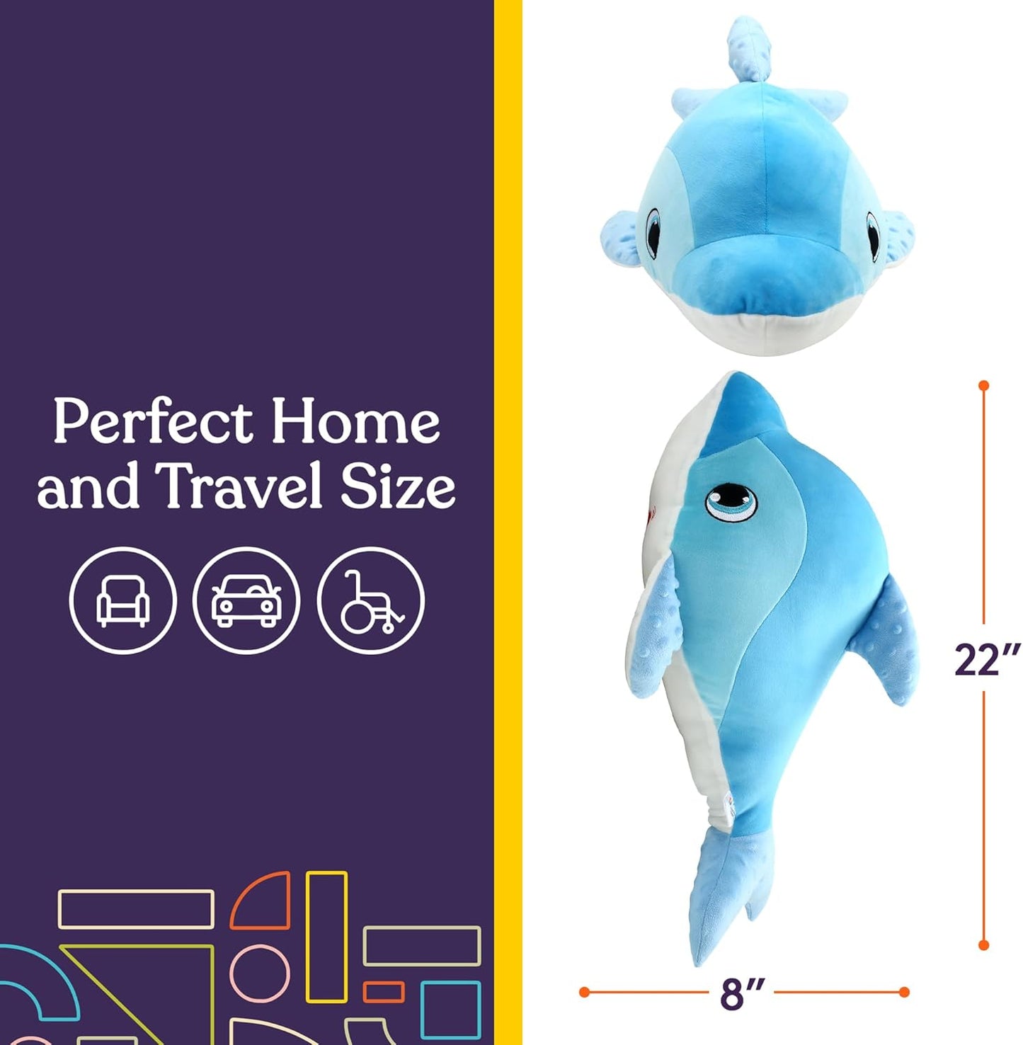 振動毛公仔(鯨魚) Special Supplies Vibrating Pillow (Whale)