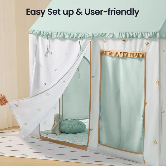Tiny Land 綠白遊戲帳篷 Green & White Play Tent