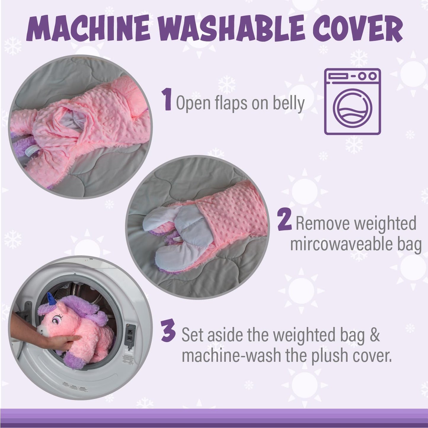 1i4 Group 加溫加壓巨型獨角獸 Microwavable & Weighted Jumbo Unicorn