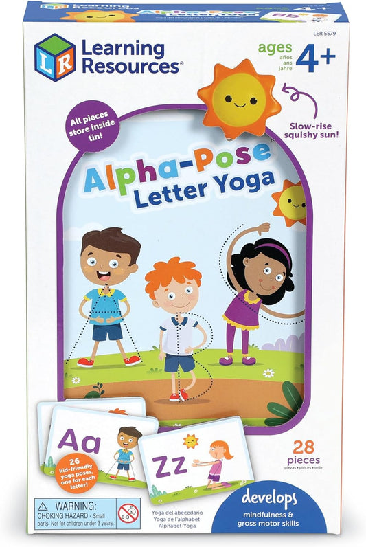 Learning Resources 字母瑜伽探索組 Alpha Pose Letter Yoga
