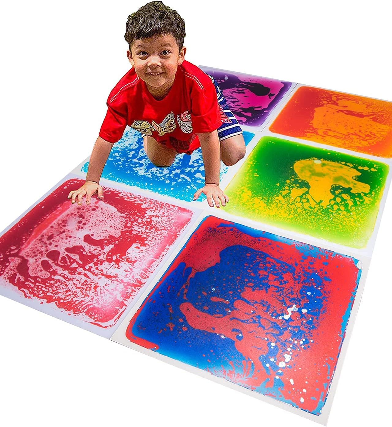 Art3d 液體感統地墊 50x50cm 六片裝 6-Tile Sensory Floor Mat 50x50cm 6-Pack