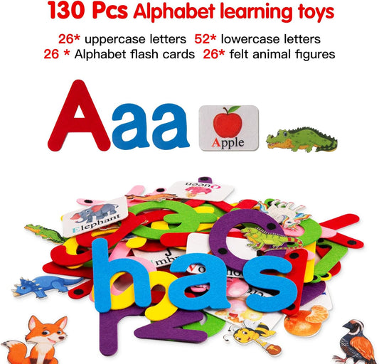 Craftstory 蒙特梭利毛氈字母板 Montessori Felt Board