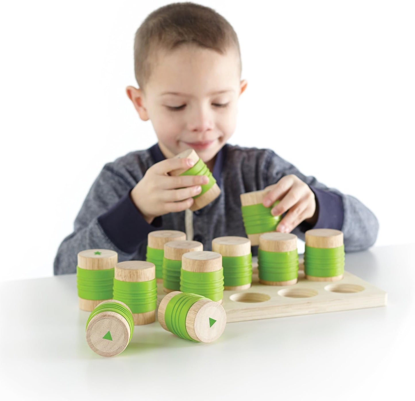 Guidecraft 重量筒配對遊戲 Weight Cylinders