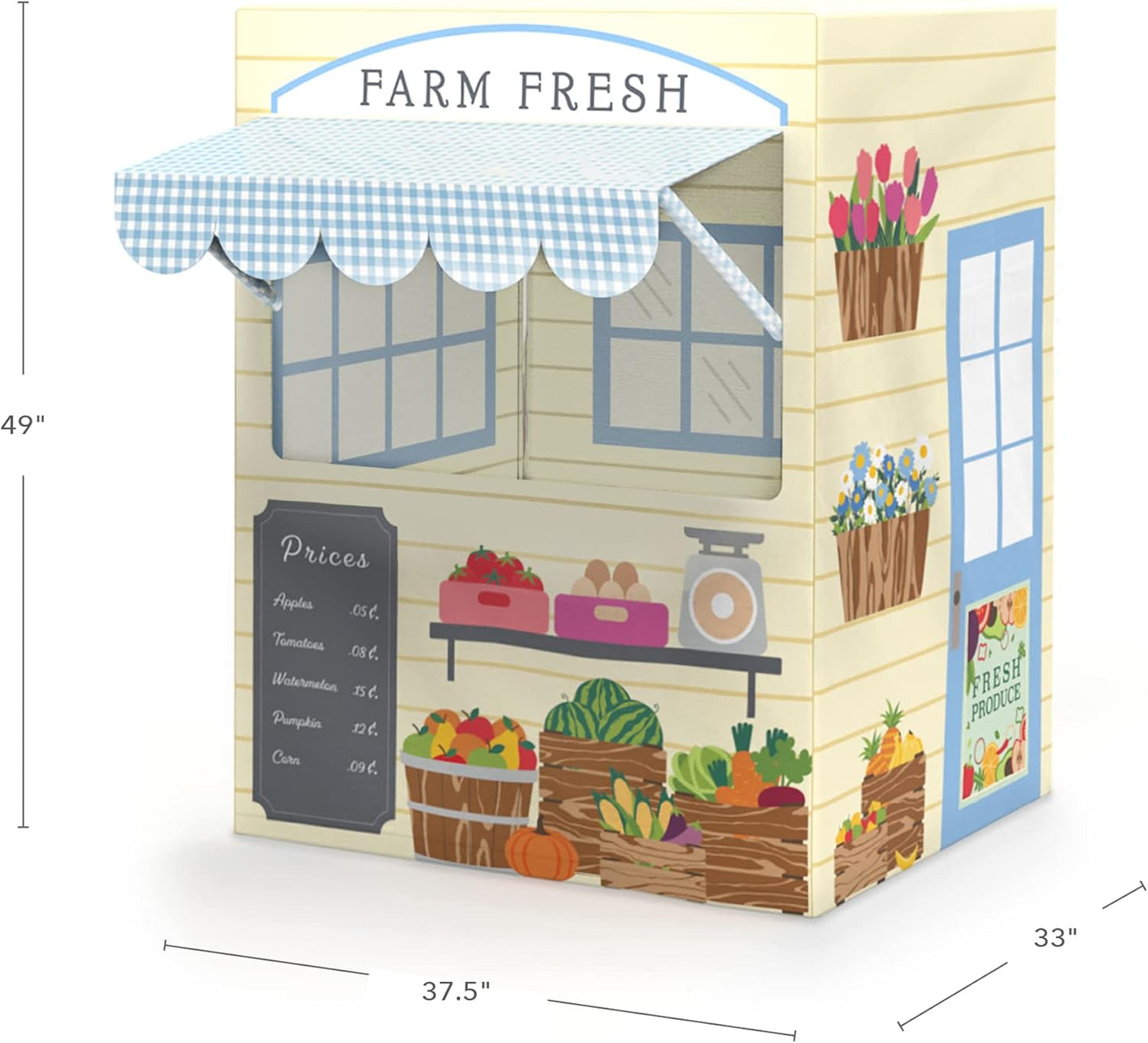 Martha Stewart 兒童農夫市集遊戲帳篷 Farmer's Market Play Tent