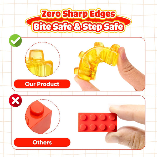 LESONG 軟性感官積木 24件 Sensory Soft Building Blocks 24PCS