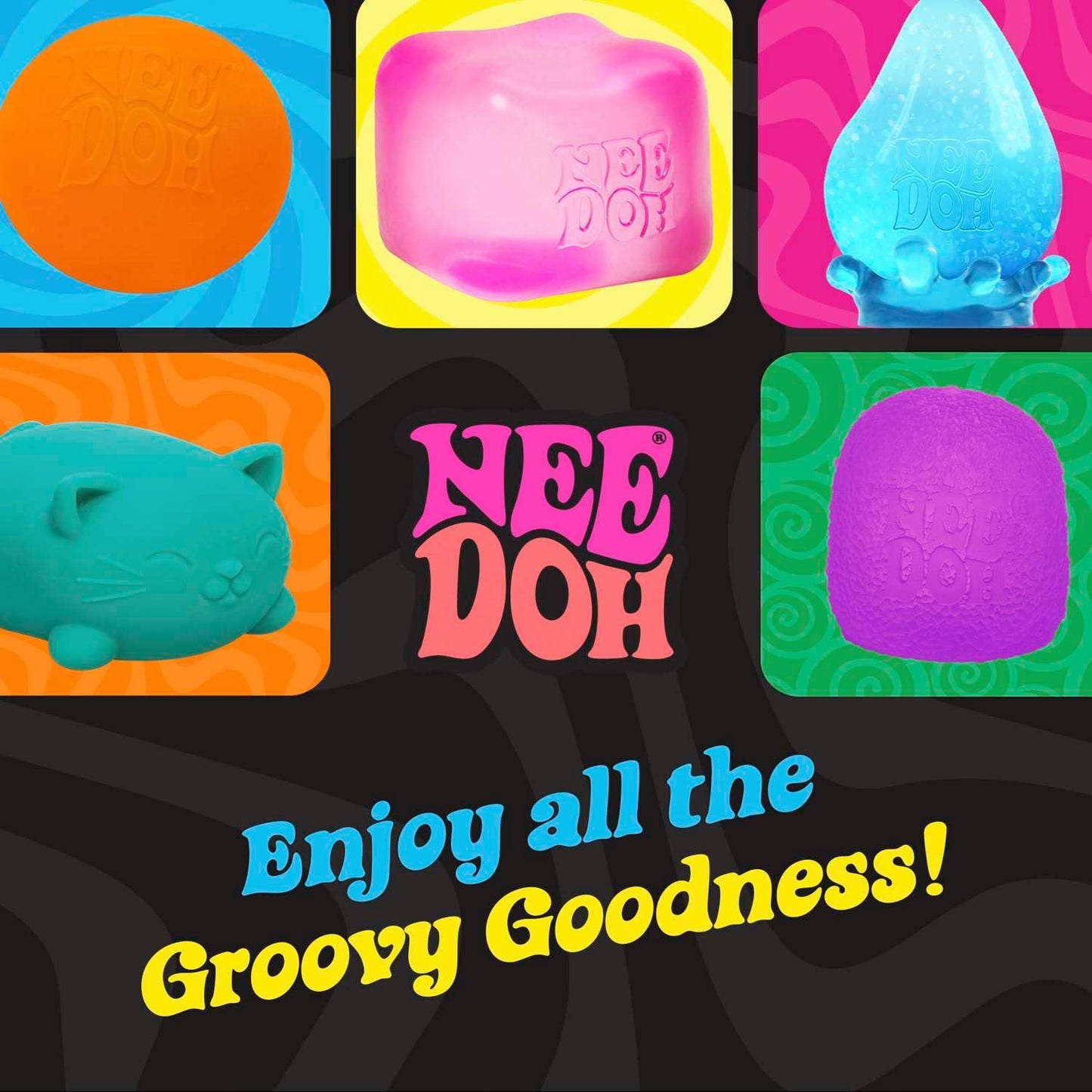 NeeDoh 奇幻觸感軟泥怪  SplootSplat Sensory Toy